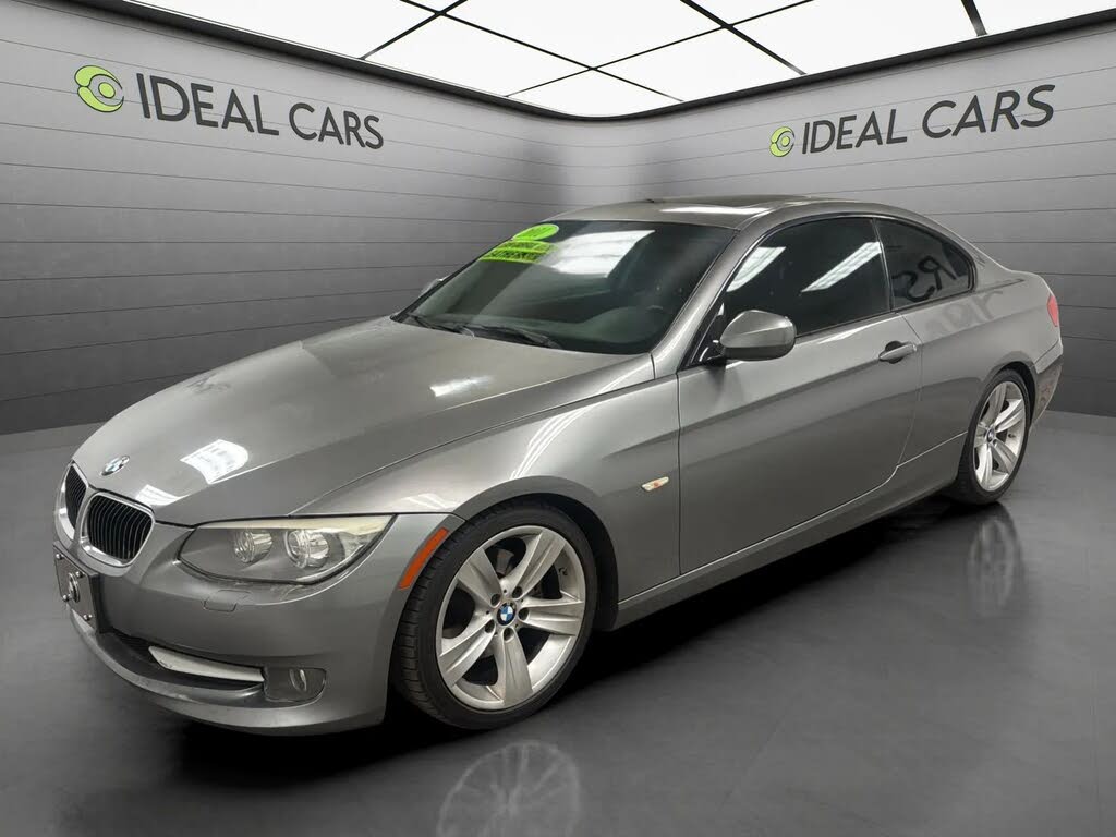 Gray 2011 BMW 3 Series Coupe Rear-Wheel Drive Automatic