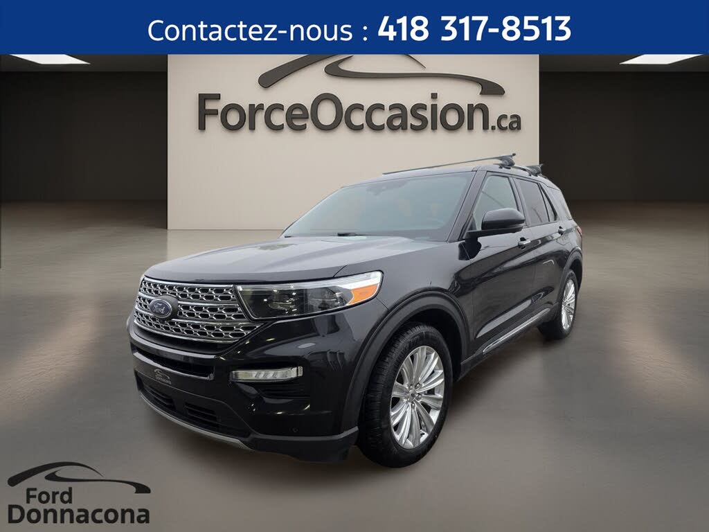 Black 2020 Ford Explorer SUV / Crossover All-Wheel Drive Automatic