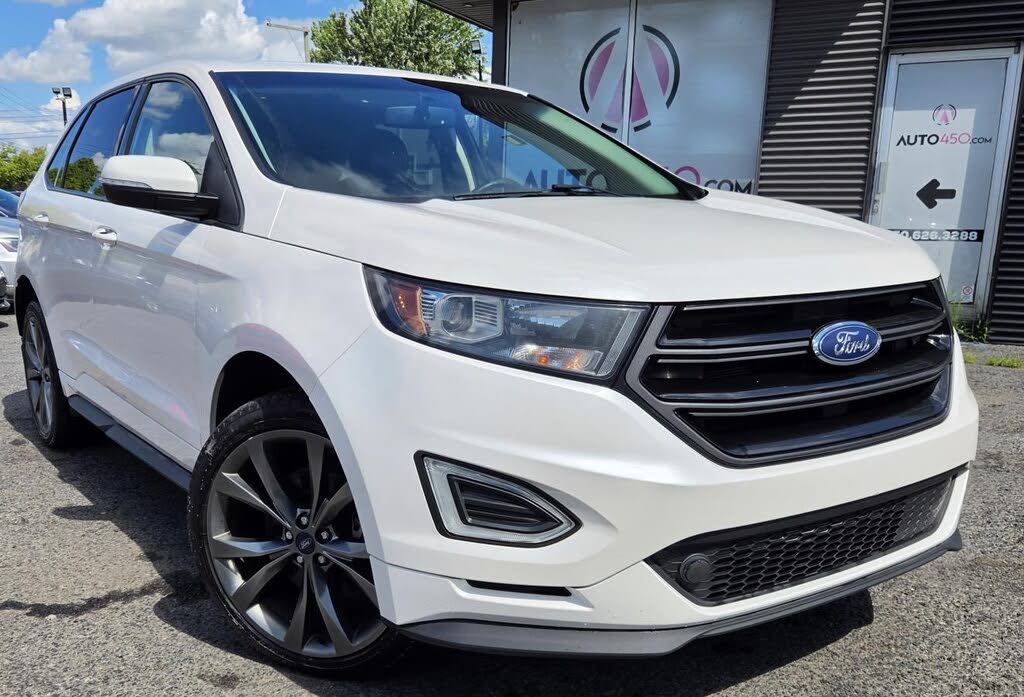 White 2017 Ford Edge SUV / Crossover All-Wheel Drive Automatic