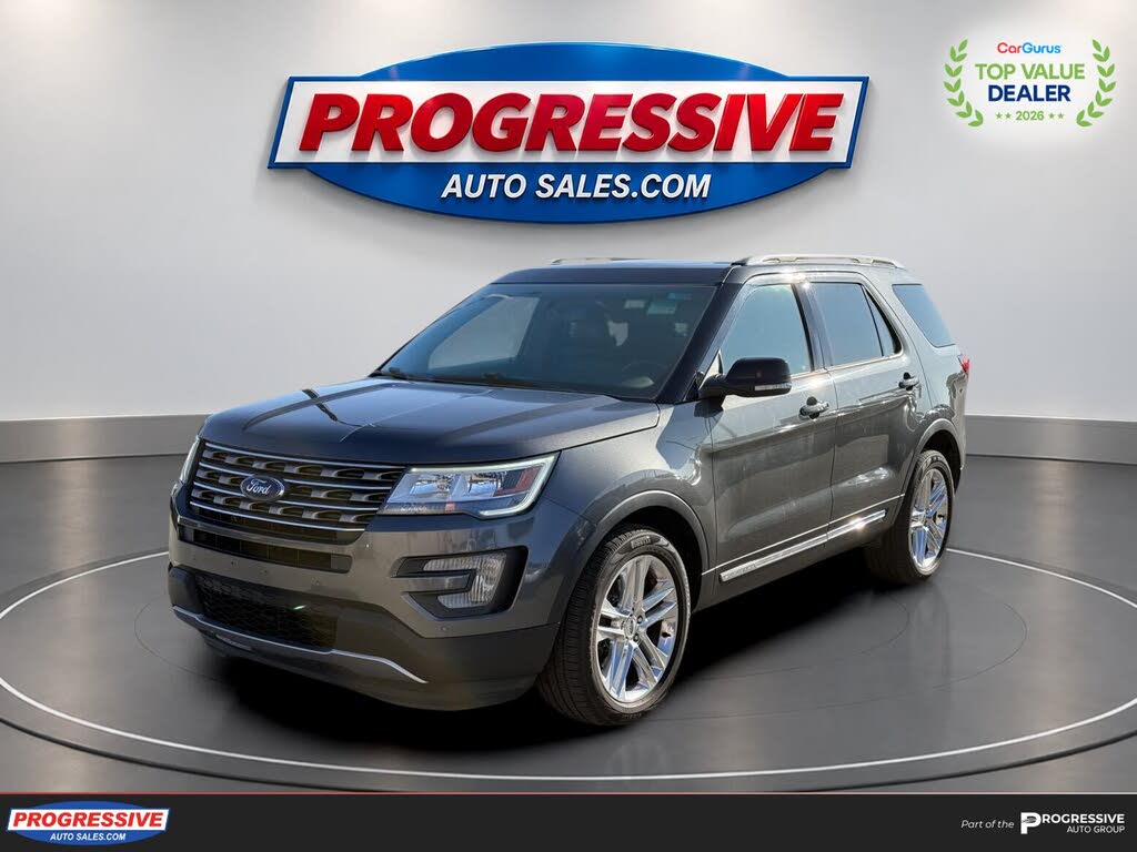 Gray 2017 Ford Explorer SUV / Crossover All-Wheel Drive Automatic