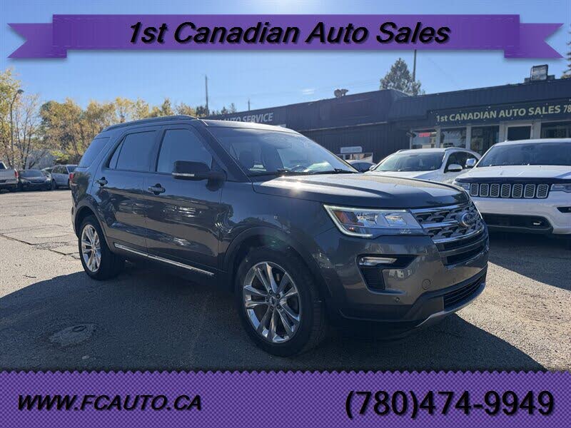 Gray (Magnetic) 2018 Ford Explorer SUV / Crossover All-Wheel Drive Automatic