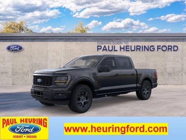 Agate Black Metallic 2026 Ford F-150 Pickup Truck Four-Wheel Drive Automatic
