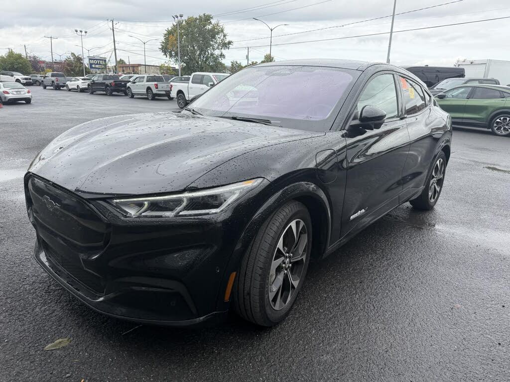 Black 2022 Ford Mustang Mach-E SUV / Crossover All-Wheel Drive Automatic