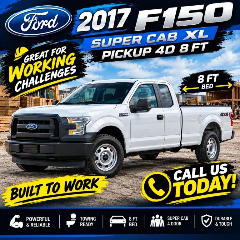  2017 Ford F-150 Pickup Truck Four-Wheel Drive 6-Speed Automatic