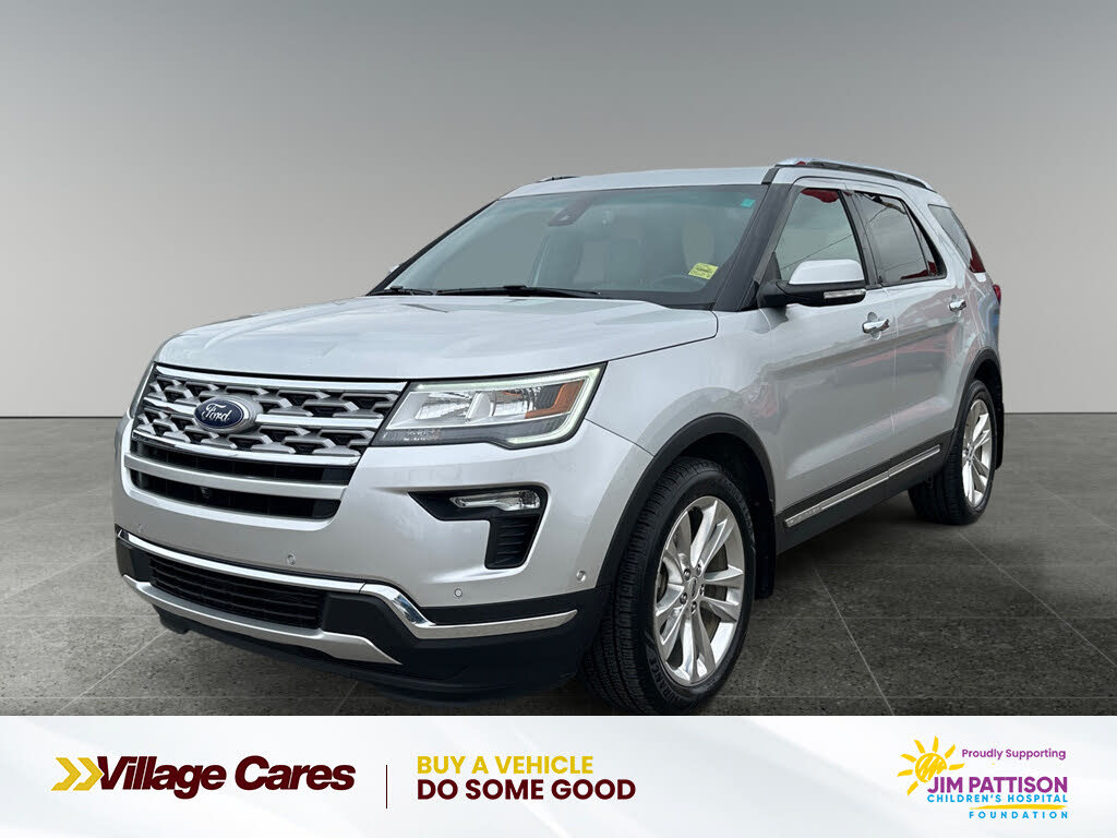 Silver 2019 Ford Explorer SUV / Crossover All-Wheel Drive Automatic
