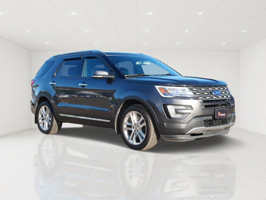 Gray (Magnetic) 2016 Ford Explorer SUV / Crossover All-Wheel Drive 6-Speed Automatic