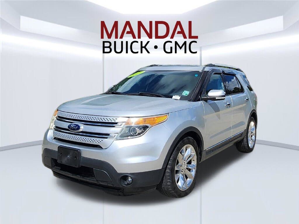Silver 2014 Ford Explorer SUV / Crossover Front-Wheel Drive Automatic