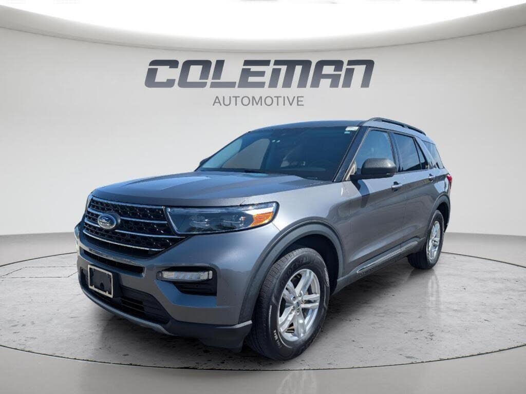 Carbonized Gray 2022 Ford Explorer SUV / Crossover All-Wheel Drive Automatic