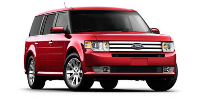 White Suede 2012 Ford Flex SUV / Crossover Front-Wheel Drive Automatic