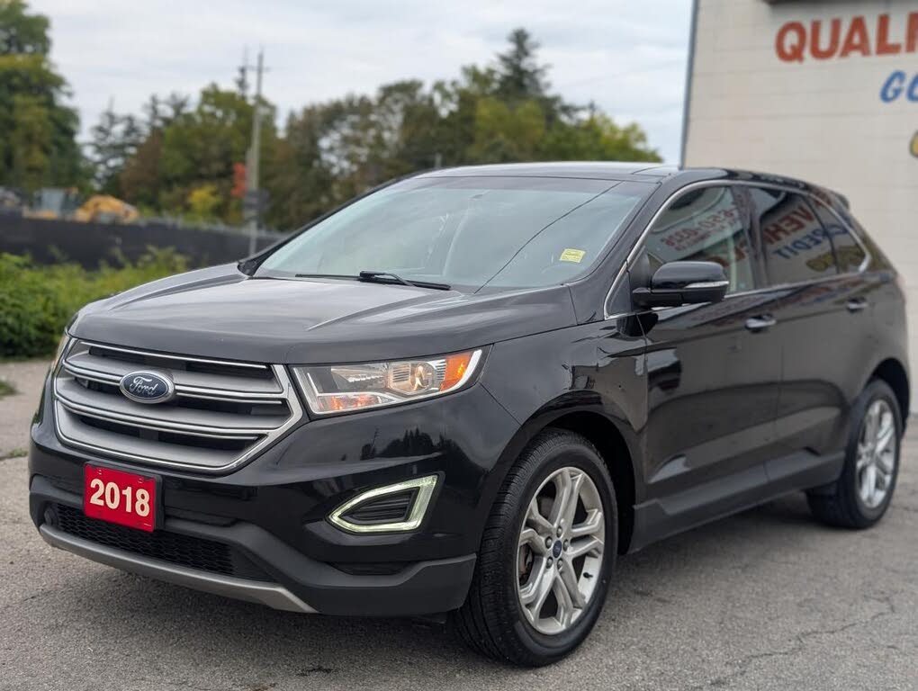 Shadow Black (G1) 2018 Ford Edge SUV / Crossover Front-Wheel Drive Automatic