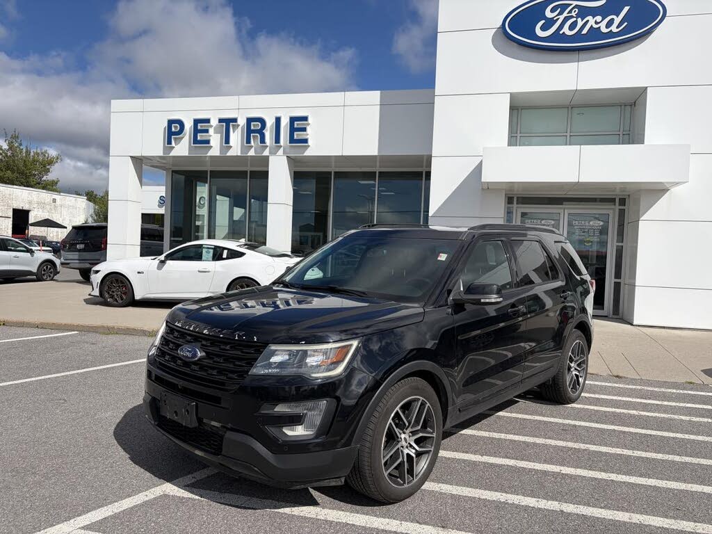 Black 2016 Ford Explorer SUV / Crossover All-Wheel Drive Automatic