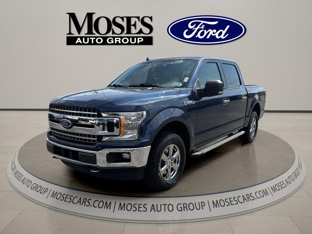 Blue Jeans 2020 Ford F-150 Pickup Truck Four-Wheel Drive Automatic