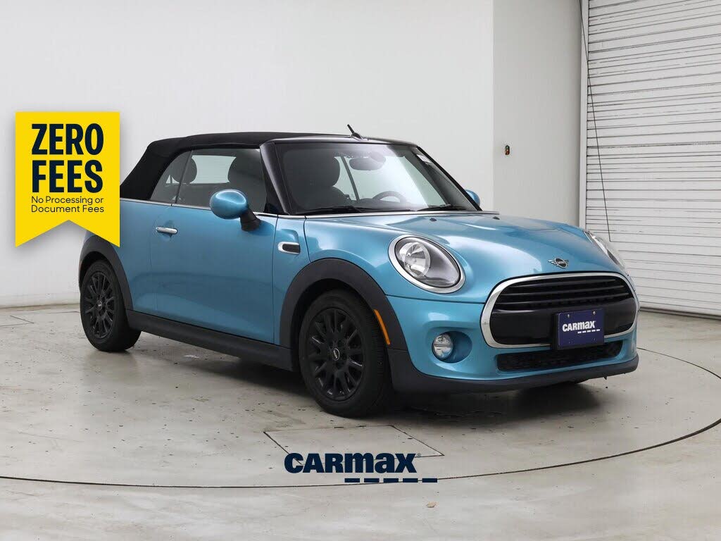 Blue 2019 MINI Cooper Convertible Front-Wheel Drive Automatic