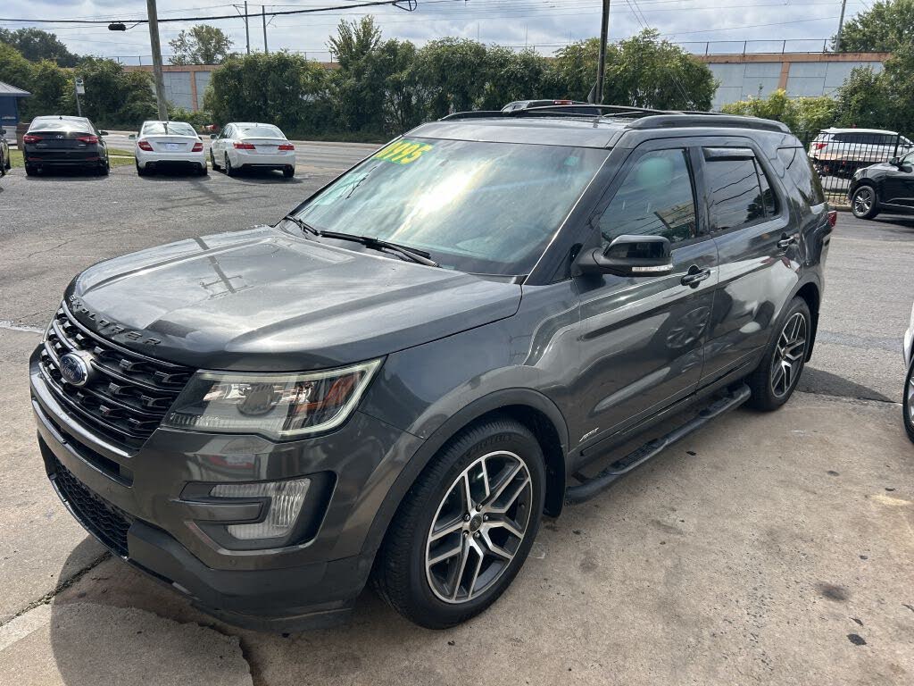 Gray 2017 Ford Explorer SUV / Crossover All-Wheel Drive Automatic