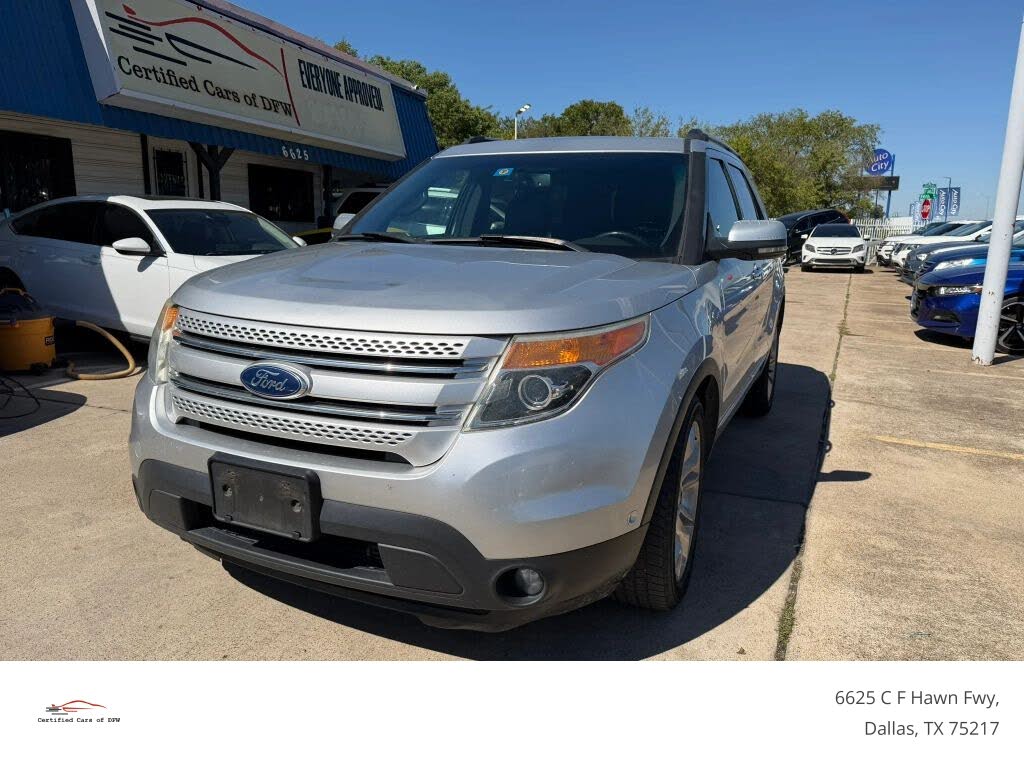 Silver 2011 Ford Explorer SUV / Crossover Front-Wheel Drive 6-Speed Automatic Overdrive