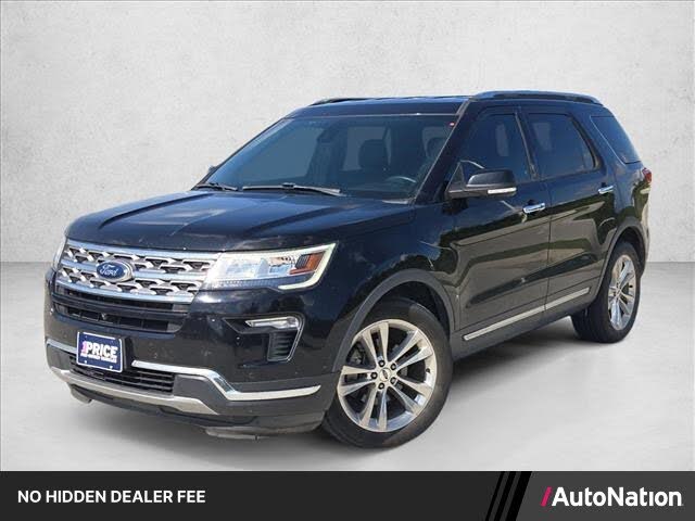 Shadow Black 2018 Ford Explorer SUV / Crossover Front-Wheel Drive 6-Speed Automatic