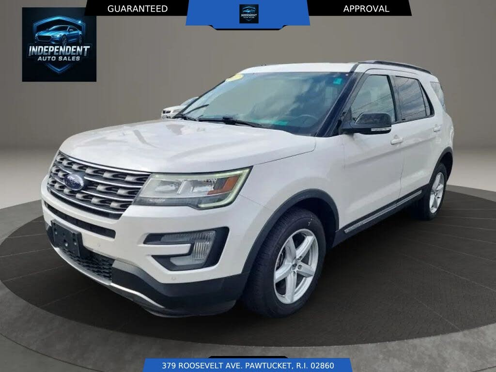 White 2017 Ford Explorer SUV / Crossover All-Wheel Drive 6-Speed Automatic