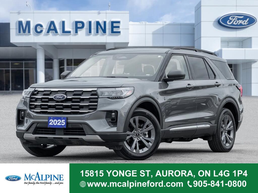 Gray 2025 Ford Explorer SUV / Crossover All-Wheel Drive Automatic