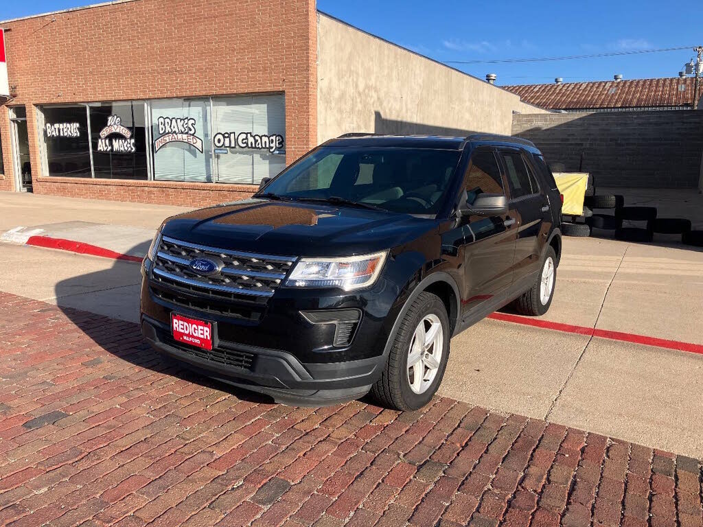 Black 2018 Ford Explorer SUV / Crossover All-Wheel Drive 6-Speed Automatic