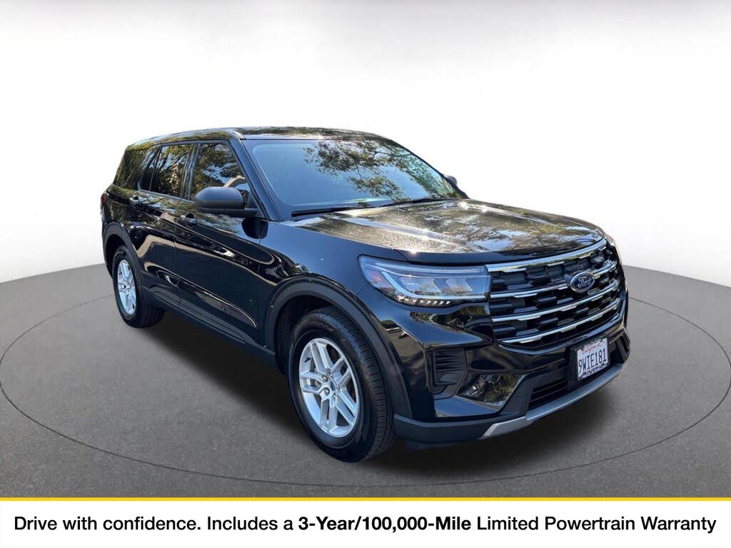 Black 2026 Ford Explorer SUV / Crossover Rear-Wheel Drive Automatic