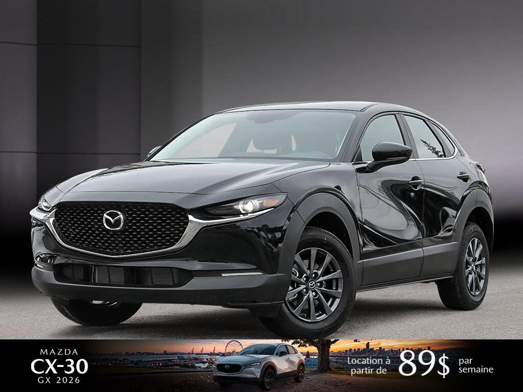 Black 2026 Mazda CX-30 SUV / Crossover  Automatic