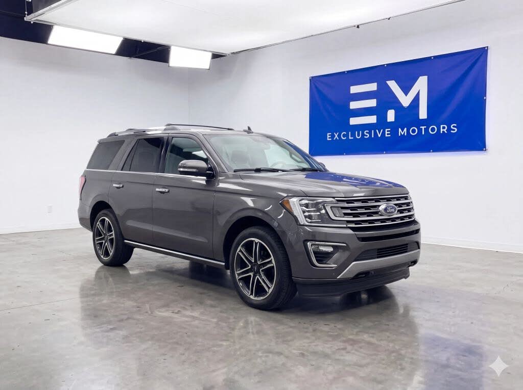 Gray 2019 Ford Expedition SUV / Crossover Four-Wheel Drive Automatic