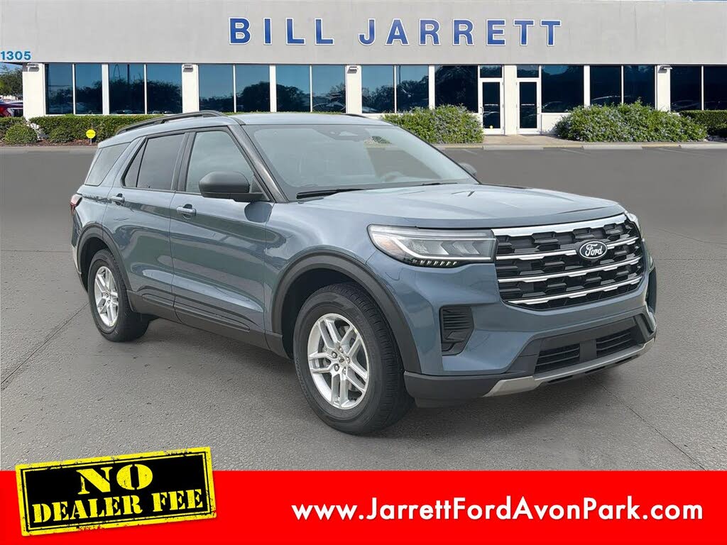 Vapor Blue Metallic 2027 Ford Explorer SUV / Crossover Rear-Wheel Drive Automatic