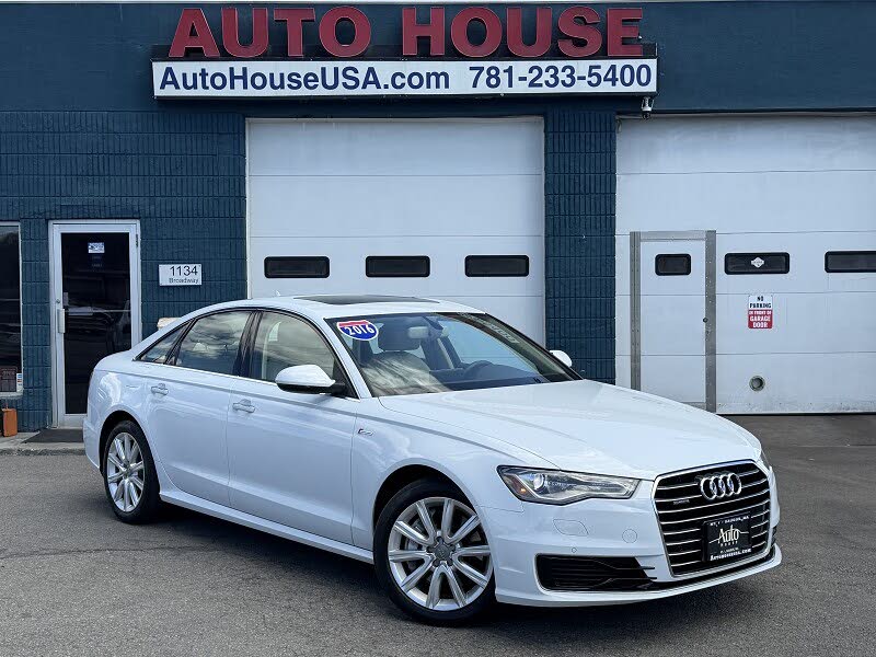 White 2016 Audi A6 Sedan All-Wheel Drive Automatic