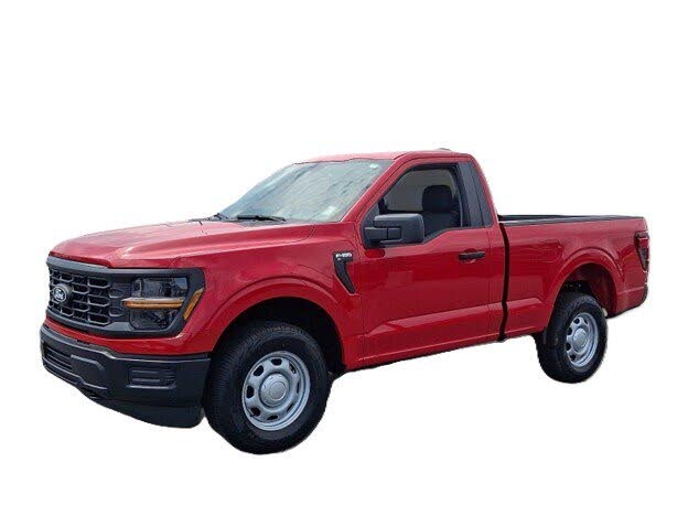 Red Metallic 2022 Ford F-150 Pickup Truck Four-Wheel Drive Automatic