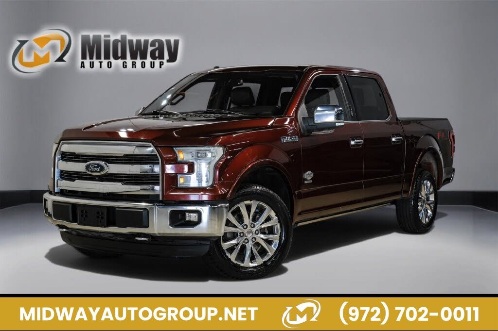 Bronze 2016 Ford F-150 Pickup Truck Four-Wheel Drive 6-Speed Automatic
