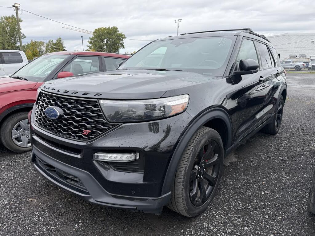 Black 2022 Ford Explorer SUV / Crossover All-Wheel Drive Automatic