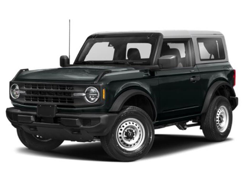 Blue 2021 Ford Bronco SUV / Crossover Four-Wheel Drive Manual