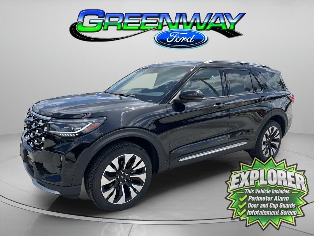 Black 2026 Ford Explorer SUV / Crossover All-Wheel Drive Automatic