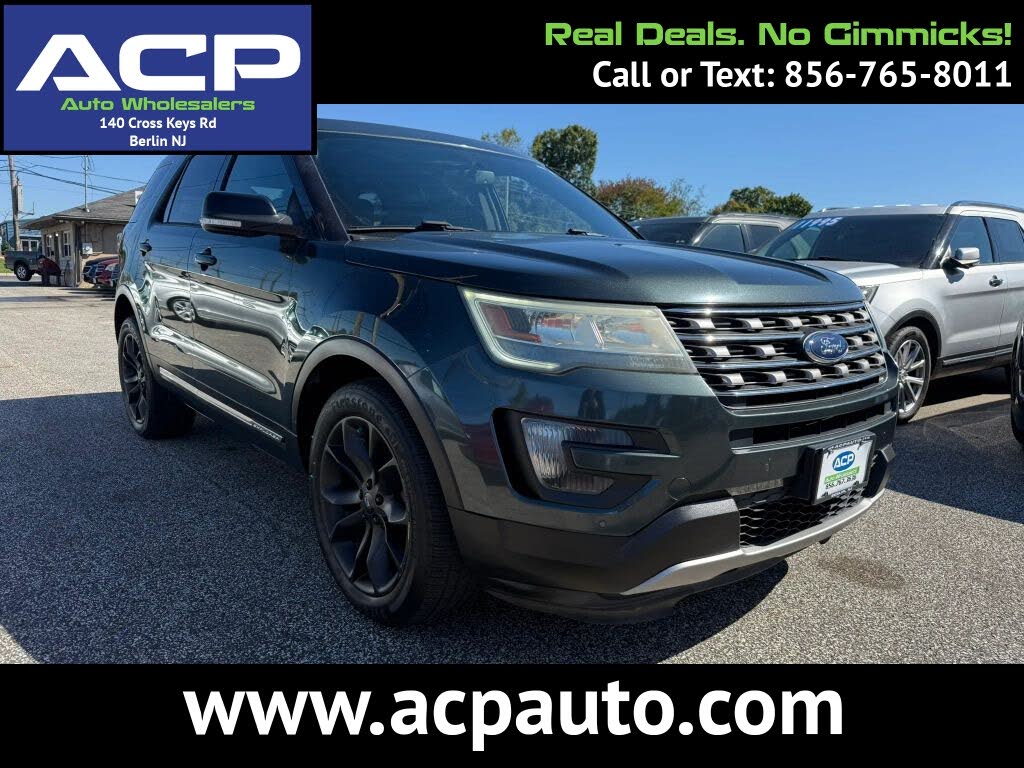 Green 2016 Ford Explorer SUV / Crossover All-Wheel Drive 6-Speed Automatic