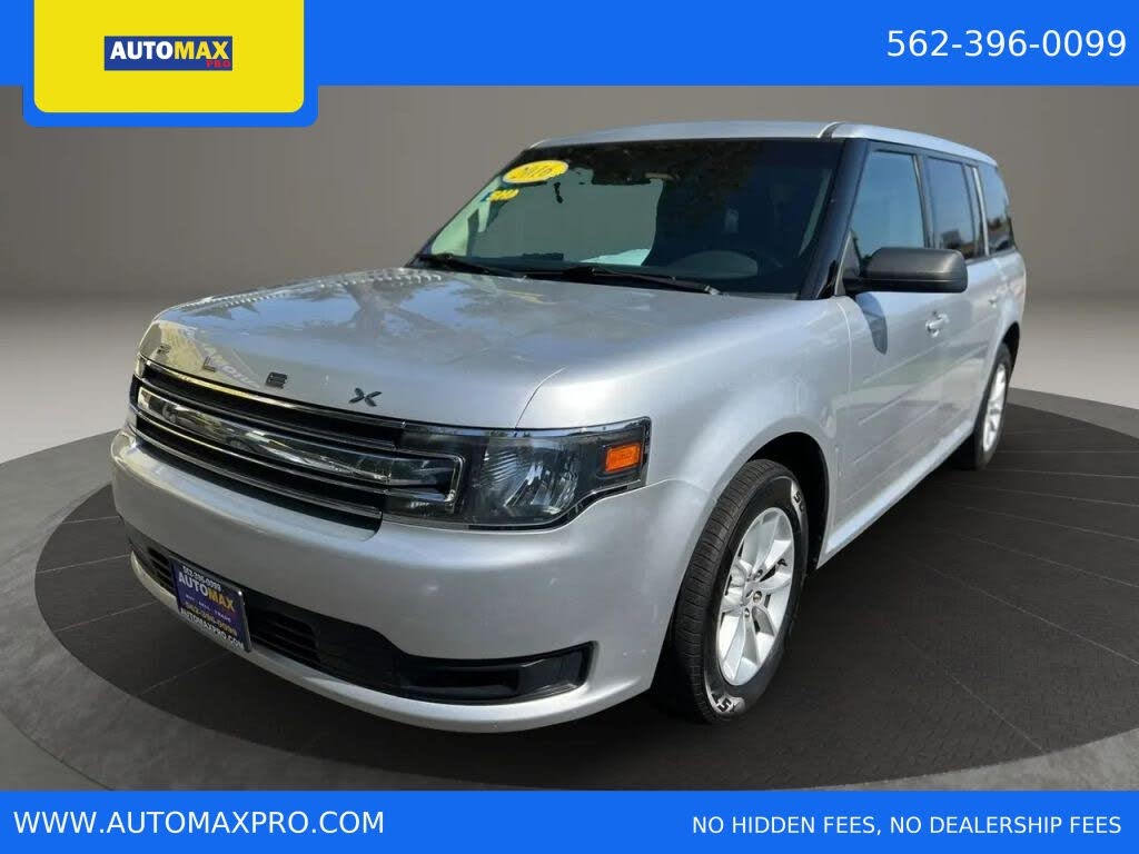 Silver 2016 Ford Flex SUV / Crossover Front-Wheel Drive 6-Speed Automatic