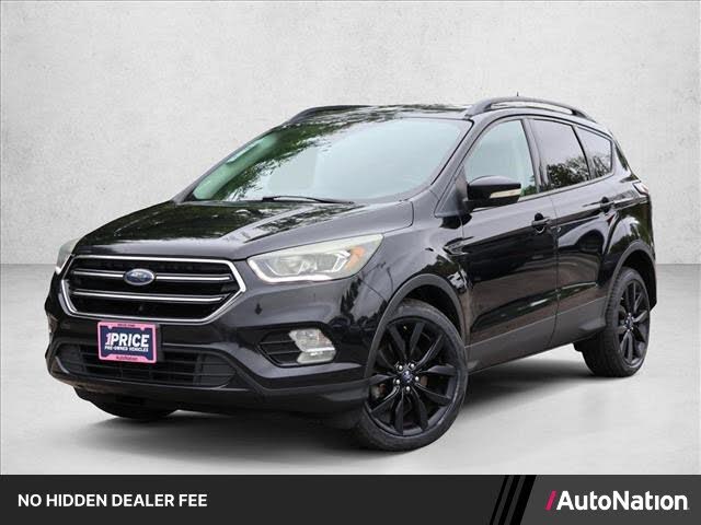 Shadow Black 2017 Ford Escape SUV / Crossover All-Wheel Drive 6-Speed Automatic