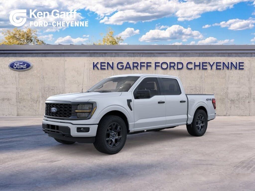 White 2026 Ford F-150 Pickup Truck Four-Wheel Drive Automatic