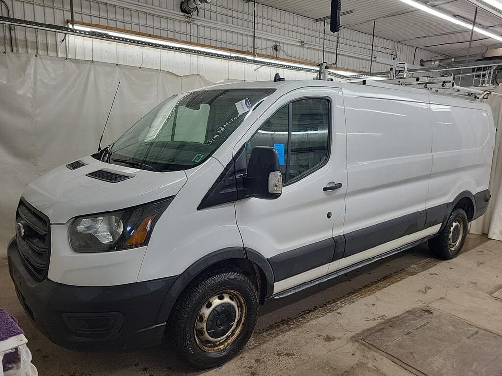 White 2020 Ford Transit Cargo Van Rear-Wheel Drive Automatic