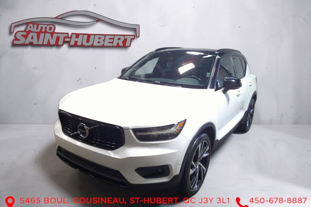 White 2021 Volvo XC40 SUV / Crossover All-Wheel Drive Automatic