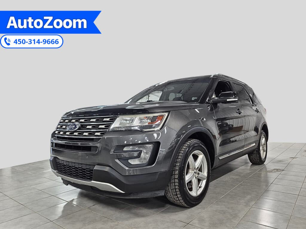Gray 2017 Ford Explorer SUV / Crossover All-Wheel Drive Automatic