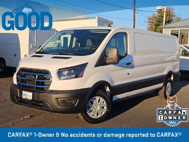 Oxford White 2024 Ford E-Transit Van Rear-Wheel Drive Automatic