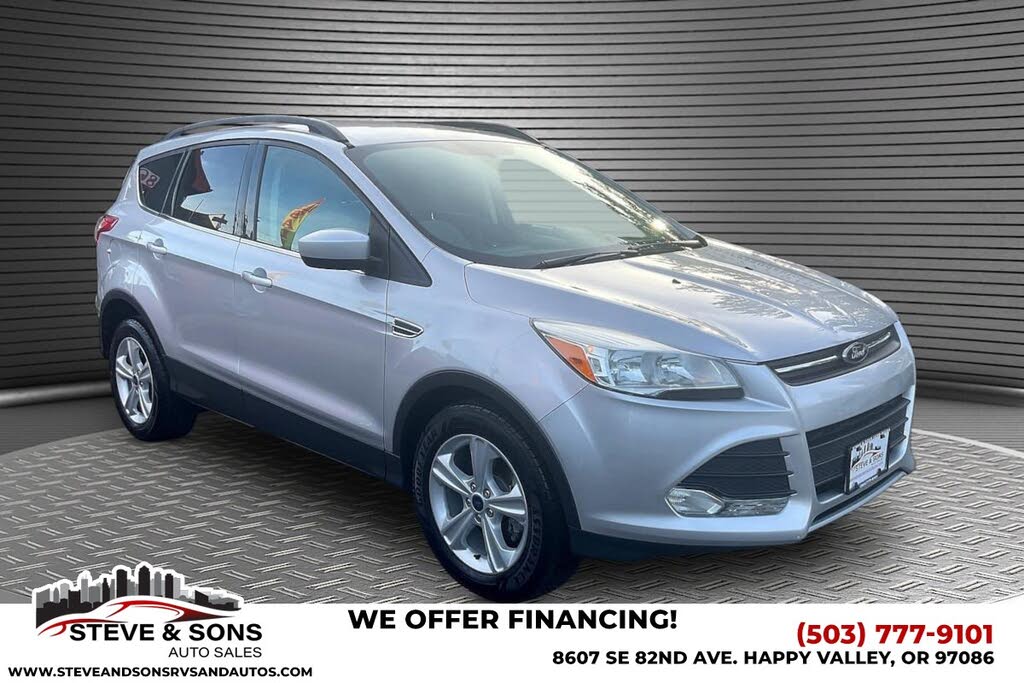 Sterling Gray Metallic 2014 Ford Escape SUV / Crossover Front-Wheel Drive Automatic