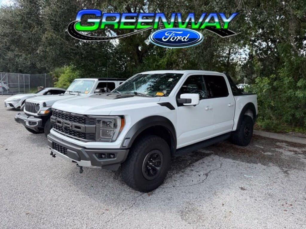 White 2023 Ford F-150 Pickup Truck Four-Wheel Drive Automatic