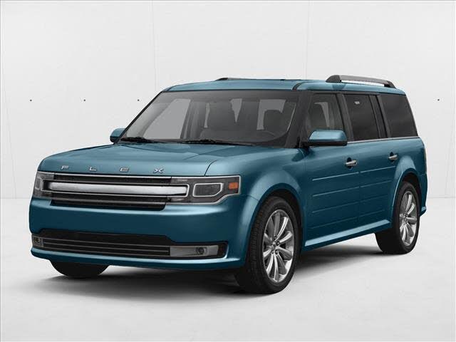 Too Good To Be Blue Metallic 2016 Ford Flex SUV / Crossover Front-Wheel Drive 6-Speed Automatic