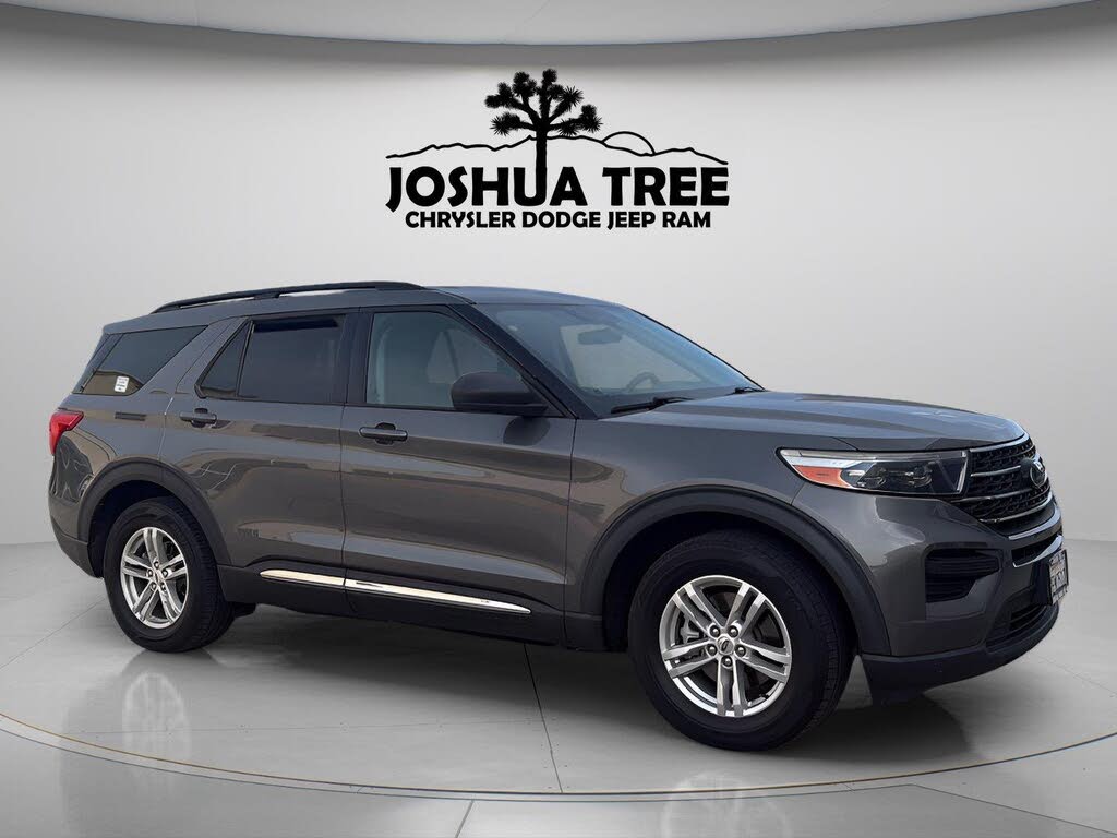 Carbonized Gray 2022 Ford Explorer SUV / Crossover Rear-Wheel Drive Automatic