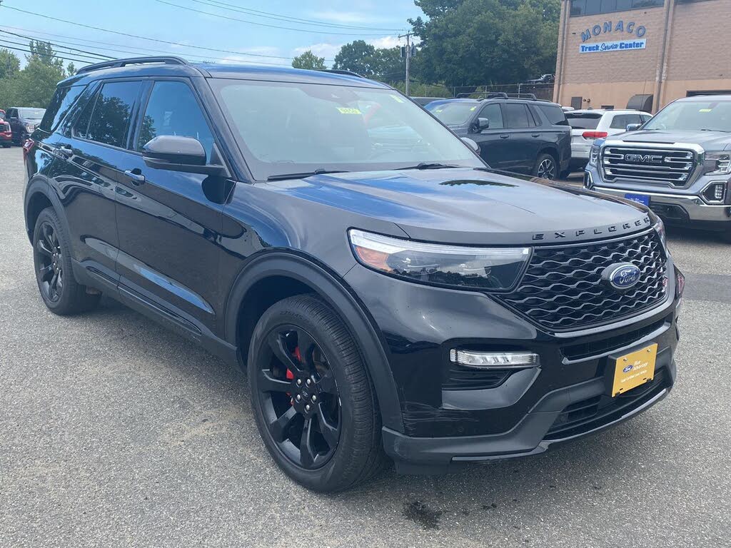 Agate Black 2023 Ford Explorer SUV / Crossover All-Wheel Drive Automatic