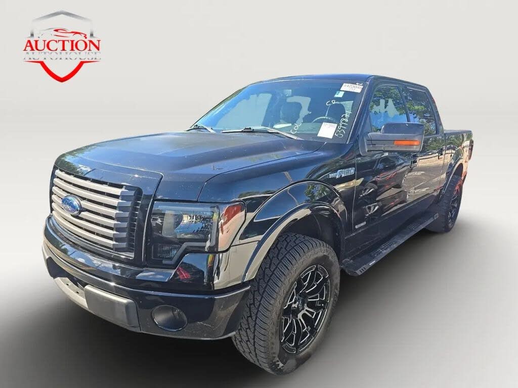 Black 2011 Ford F-150 Pickup Truck  6-Speed Automatic Overdrive