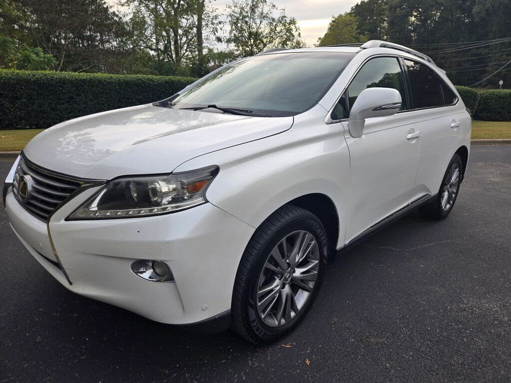 White 2013 Lexus RX SUV / Crossover Front-Wheel Drive 6-Speed Automatic