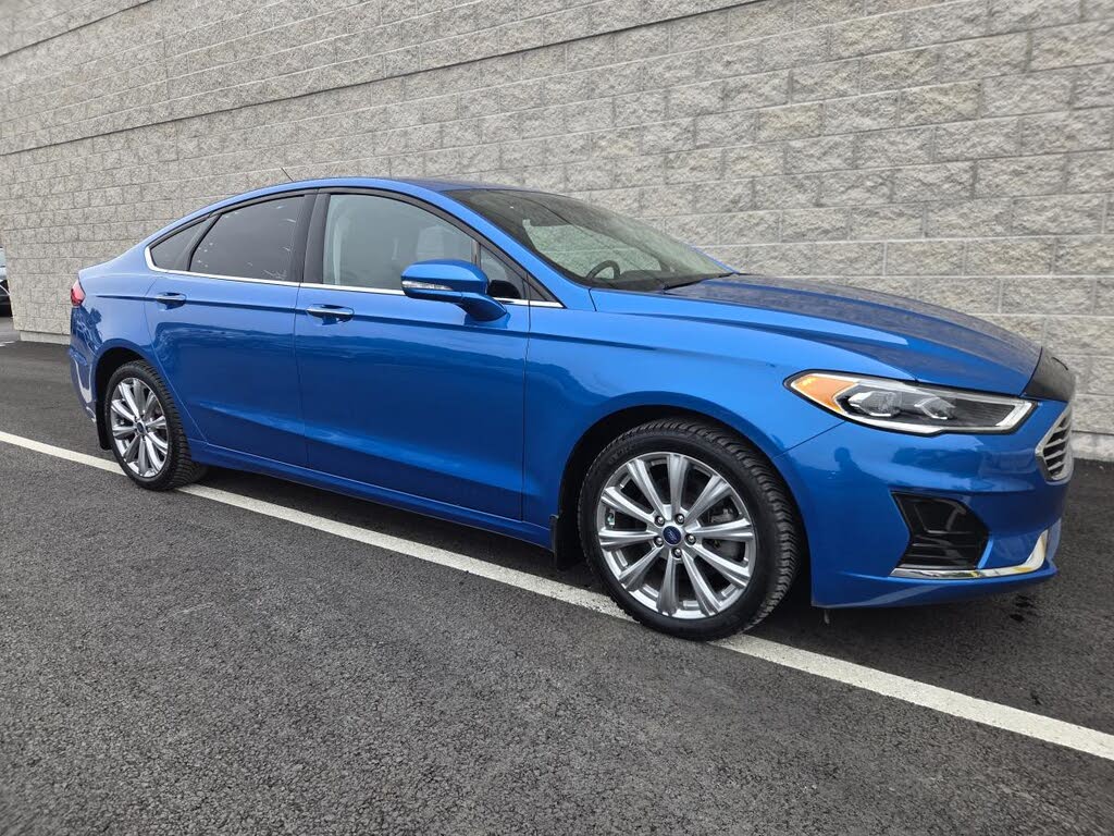 Velocity Blue Metallic (E7) 2020 Ford Fusion Energi Sedan  Automatic