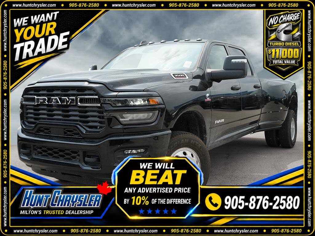  2026 RAM 3500 Big Horn Crew Cab LB DRW 4WD   